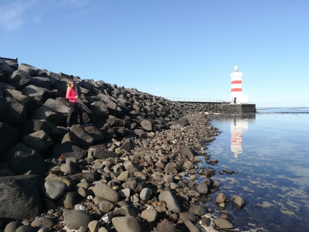 маяк в Исландии