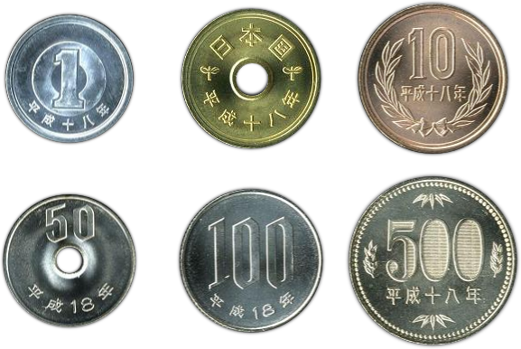 Японские монеты