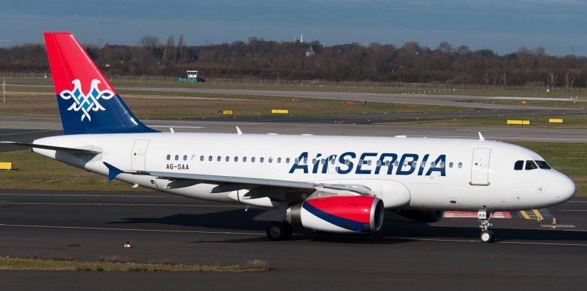 Распродажа Air Serbia
