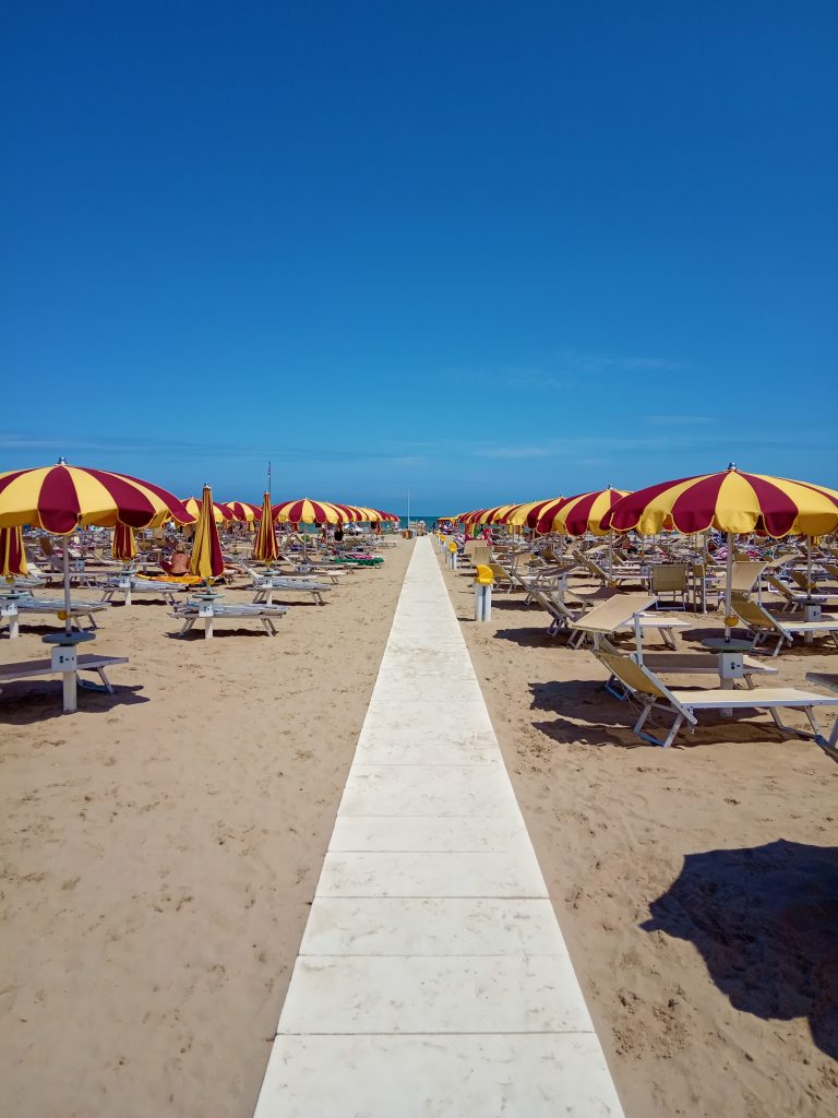 Римини-пляж